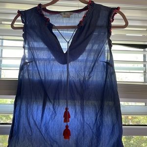 Light denim Boden sleevless top